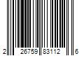 Barcode Image for UPC code 226759831126