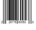 Barcode Image for UPC code 226776600538