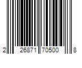 Barcode Image for UPC code 226871705008