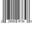 Barcode Image for UPC code 226990167398