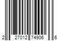 Barcode Image for UPC code 227012749066