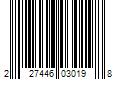 Barcode Image for UPC code 227446030198