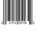 Barcode Image for UPC code 227912251652