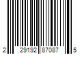 Barcode Image for UPC code 229192870875