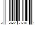 Barcode Image for UPC code 229204212181