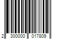 Barcode Image for UPC code 2300000017809