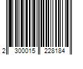 Barcode Image for UPC code 2300015228184