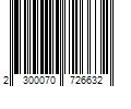 Barcode Image for UPC code 2300070726632