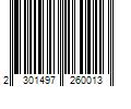 Barcode Image for UPC code 2301497260013