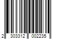 Barcode Image for UPC code 2303312002235