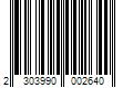 Barcode Image for UPC code 2303990002640