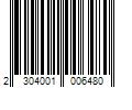 Barcode Image for UPC code 2304001006480