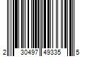 Barcode Image for UPC code 230497493355