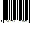 Barcode Image for UPC code 2311701020050