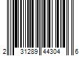 Barcode Image for UPC code 231289443046