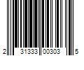 Barcode Image for UPC code 231333003035