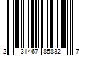 Barcode Image for UPC code 231467858327