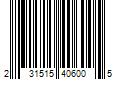 Barcode Image for UPC code 231515406005