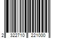 Barcode Image for UPC code 2322710221000