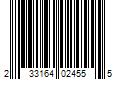 Barcode Image for UPC code 233164024555