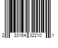 Barcode Image for UPC code 233164322101