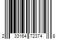 Barcode Image for UPC code 233164723748