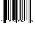 Barcode Image for UPC code 233164922455