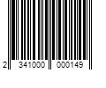 Barcode Image for UPC code 2341000000149