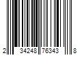 Barcode Image for UPC code 234248763438