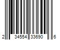 Barcode Image for UPC code 234554336906