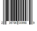 Barcode Image for UPC code 235786009989