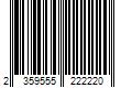 Barcode Image for UPC code 2359555222220