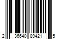 Barcode Image for UPC code 236640894215