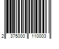 Barcode Image for UPC code 2375000110003