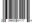 Barcode Image for UPC code 239600611174