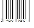 Barcode Image for UPC code 2400001008421