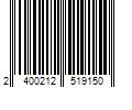 Barcode Image for UPC code 2400212519150