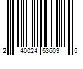 Barcode Image for UPC code 240024536035