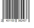 Barcode Image for UPC code 2401100062437