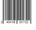 Barcode Image for UPC code 2404105001722