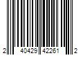 Barcode Image for UPC code 240429422612