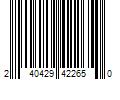 Barcode Image for UPC code 240429422650