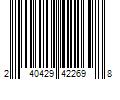 Barcode Image for UPC code 240429422698