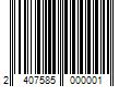 Barcode Image for UPC code 2407585000001