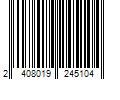 Barcode Image for UPC code 240801924510103