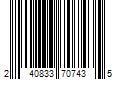 Barcode Image for UPC code 240833707435