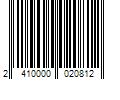 Barcode Image for UPC code 2410000020812