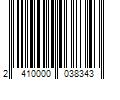 Barcode Image for UPC code 2410000038343