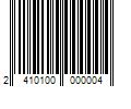 Barcode Image for UPC code 2410100000004