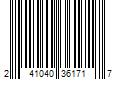 Barcode Image for UPC code 241040361717